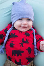 Load image into Gallery viewer, Slouchy Earflap Beanie (Preemie to Adult XL) PDF Sewing Pattern
