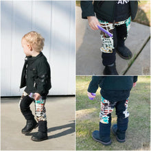 Load image into Gallery viewer, Sprouty Pants (grow-with-me style NB-10Y)  *PDF Sewing Pattern*
