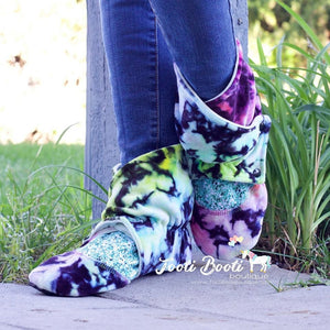 Berry Booties PDF pattern Adult Sizes