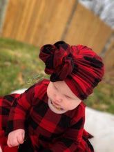 Load image into Gallery viewer, Scrunchy Beanie &amp; Headband (Preemie to Adult XL) PDF Sewing Pattern
